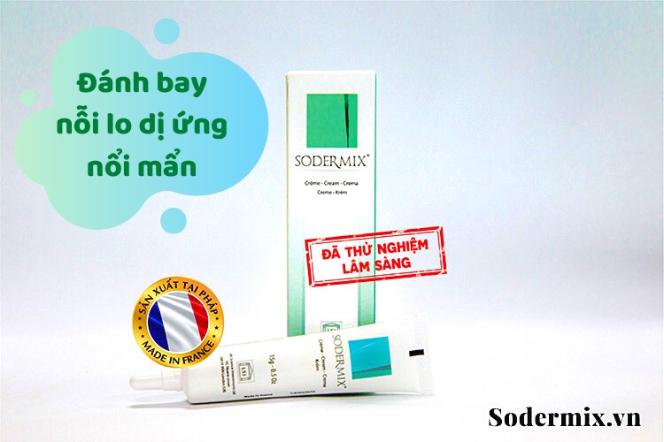 Sodermix giảm ngứa hết viêm da dị ứng an toàn 1