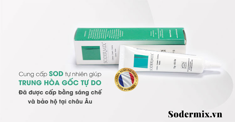 Sodermix là phẳng và làm mờ sẹo lồi an toàn, hiệu quả 1