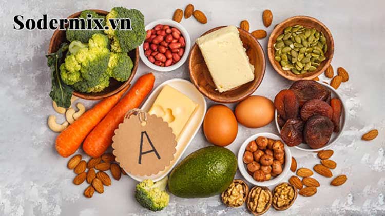 Thực phẩm giàu Vitamin A làm tăng sinh kháng thể dòng lympho giúp chống viêm 1