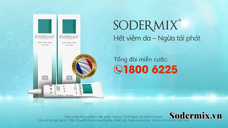 Sodermix - Giải pháp an toàn cho người viêm da dị ứng kinh niên 1