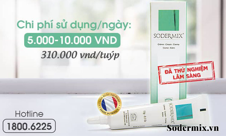 Sodermix - Xóa tan nỗi lo viêm da tiết bã 1