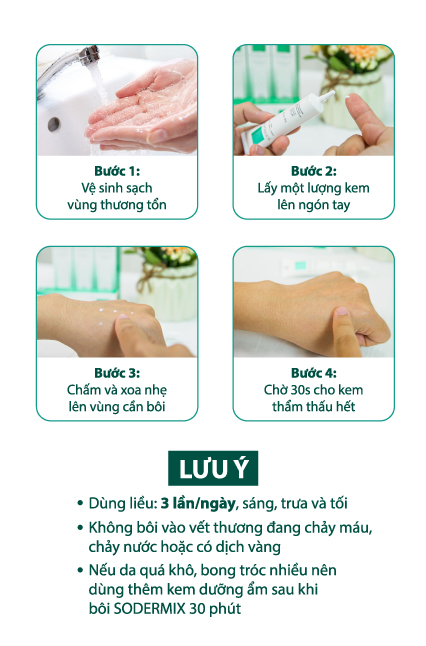 CÁCH DÙNG SODERMIX GIÚP GIẢM NGỨA NHANH NHẤT 1