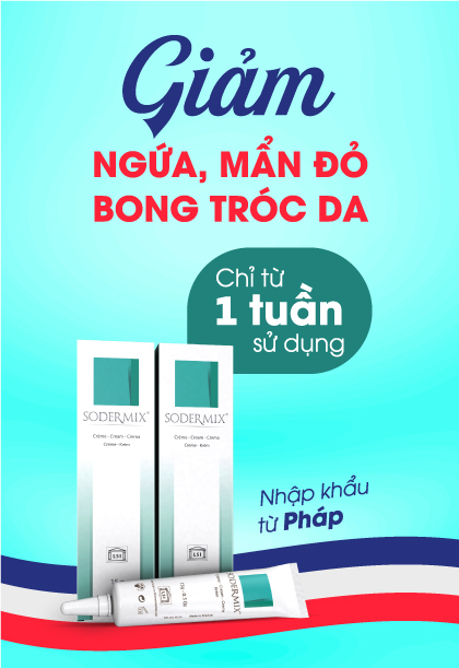 Sodermix - Kem bôi ngứa, viêm da nhập khẩu từ Pháp 1